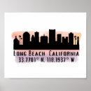 Search for beach map posters California