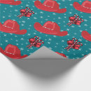 Search for cowboy hat wrapping paper Country