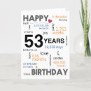 Search for fifty third birthday cards 53rd happy birthday