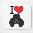 Search for black poodle mousepads Dog