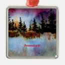 Search for original christmas tree decorations Watercolor