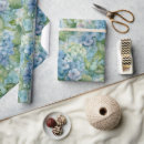 Search for blue hydrangea wrapping paper Bridal shower