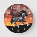Search for western horse clocks Mustang