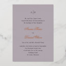 Search for lilac and gold wedding invitations Bride