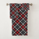 Search for red gray and black bathroom accessories Plaid