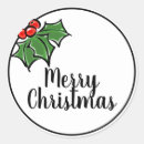 Search for holly leaves stickers Red holly berries