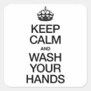 Search for keep calm stickers Wash your hands