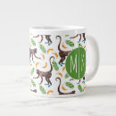 Search for monkey with banana mugs Macaque