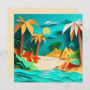 Search for island sunset cards Blue