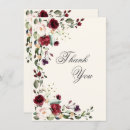 Search for burgundy thank you cards Modern