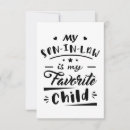 Search for in laws cards Mother in law