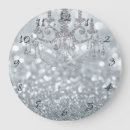 Search for silver sparkle clocks Modern