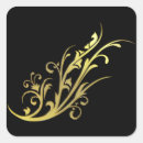 Search for gold flourish stickers Luxury