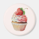Search for cupcake magnets Strawberry