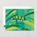 Search for cute chameleon postcards Green