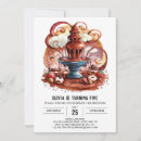 Search for fountain birthday invitations Chocolate