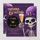 Search for costumes and cocktails invitations Purple