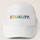 Search for rainbow colored hats Equality
