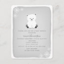 Search for polar bear baby shower Snowflake