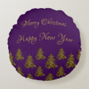 Search for purple christmas cushions Happy new year