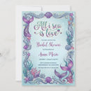 Search for mermaid bridal shower invitations Ocean
