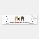 Search for bull terrier bumper stickers Dog
