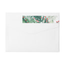Search for red and green return address labels Festive