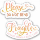 Search for fragile labels Pink