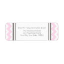 Search for happy valentines day return address labels Vintage