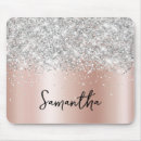 Search for silver rose mousepads Luxury