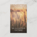 Search for wheat business cards Rustic