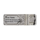 Search for historic return address labels Architecture