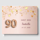 Search for 90th birthday guest books Pink