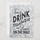Search for hollywood wedding invitations Silver