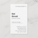 Search for core business cards Modern