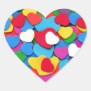 Search for vintage symbols stickers Heart