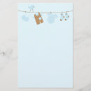 Search for new baby personal stationery Boy