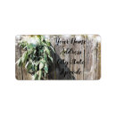 Search for barn wood return address labels Botanical