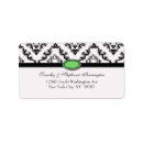 Search for jewel return address labels Emerald
