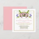 Search for floral bouquet wedding invitations Pink