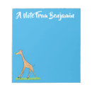 Search for giraffe notepads Illustration