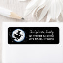 Search for halloween return address labels Witch