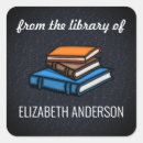 Search for stack of bookplates Library