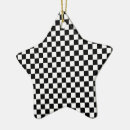 Search for race christmas tree decorations Chequered
