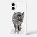 Search for wolf in snow iphone cases Winter