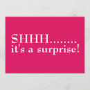 Search for surprise 50th birthday invitations Shhh