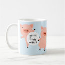 Search for cute little pig mugs Funny