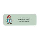 Search for santa return address labels Cute