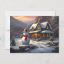 Search for snow scene postcards Nostalgic
