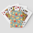 Search for fast food playing cards Chips